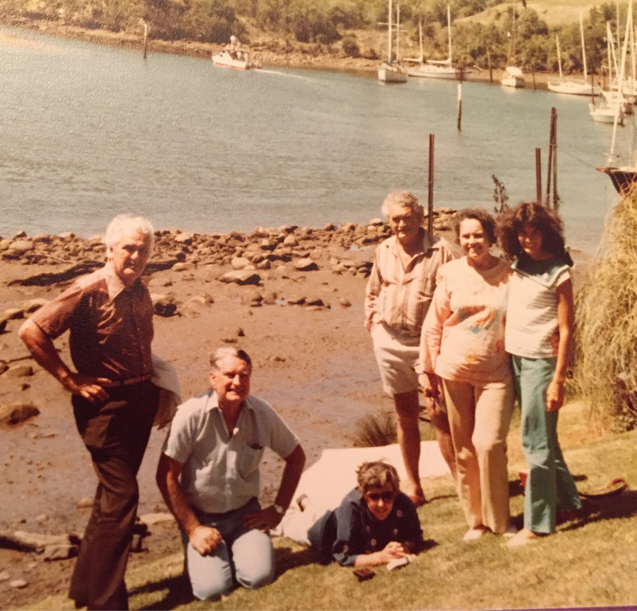 Denise Aspinall with Ritchie Family