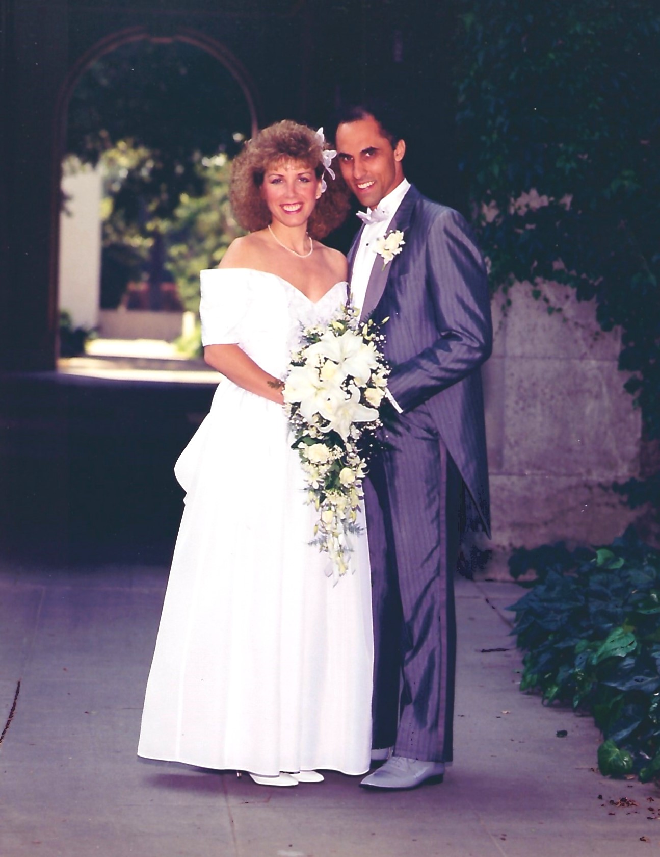 Tim and Robin Aspinall Wedding Photo