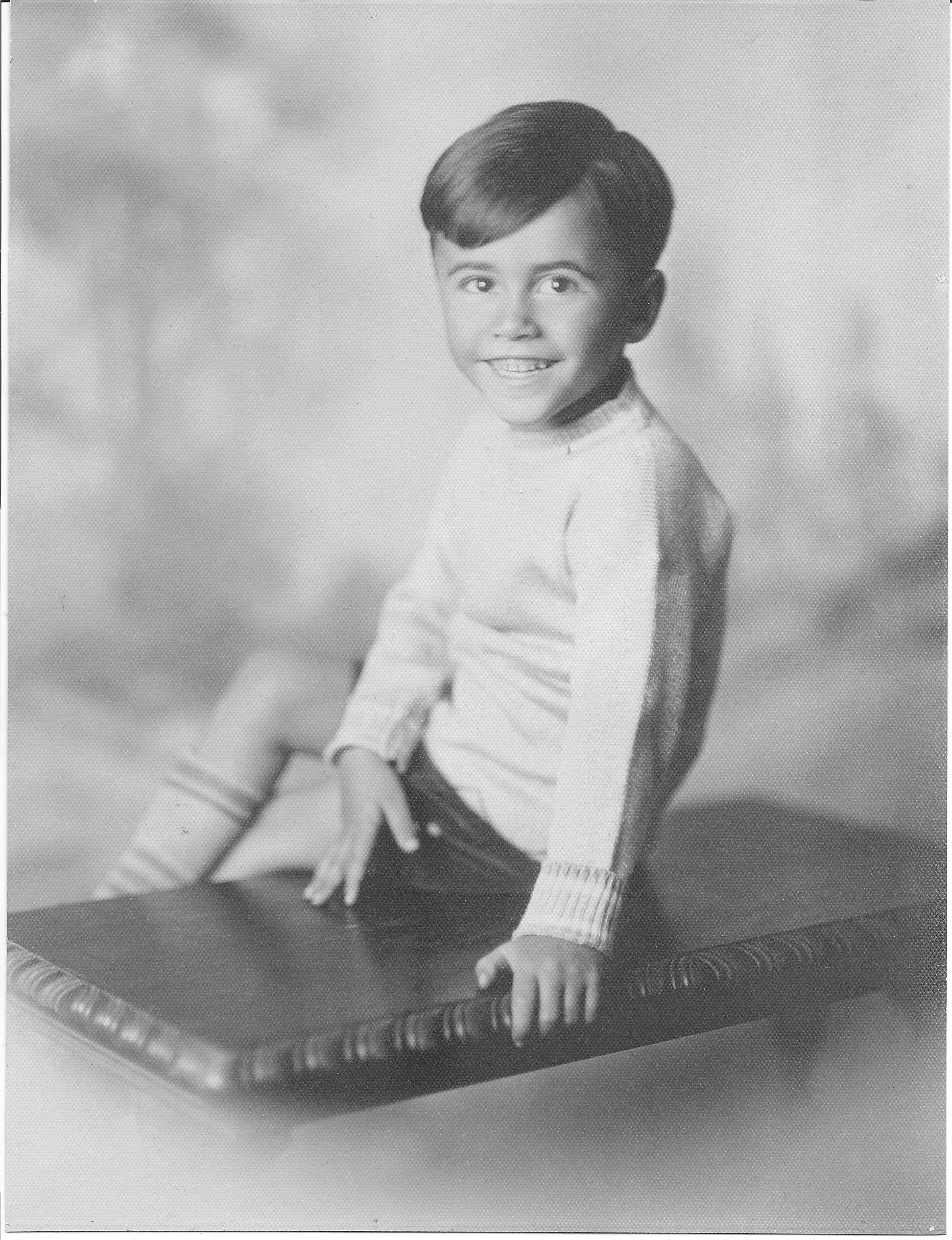 Gerald Aspinall at 6 years old